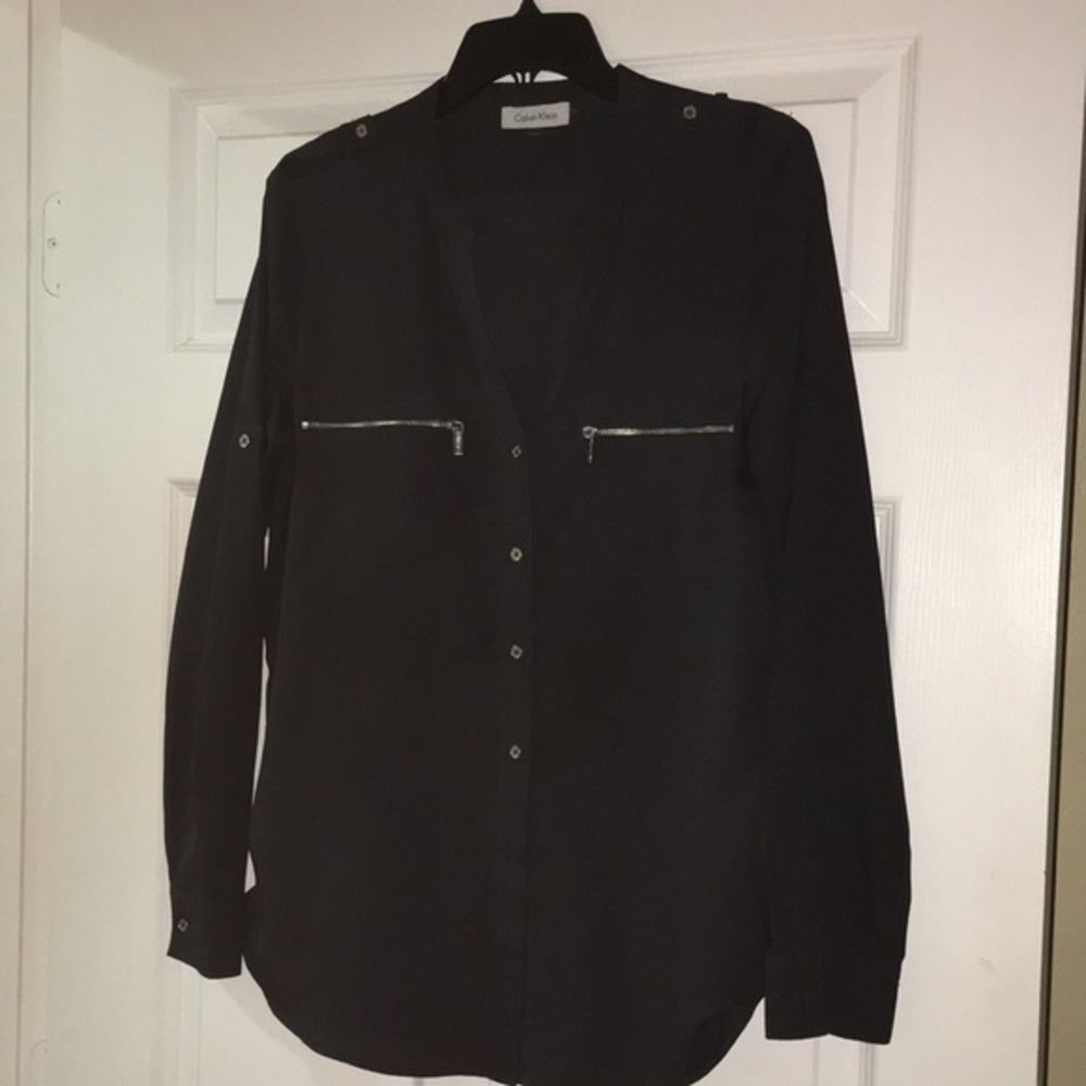 Calvin Klein, women’s blouse, size M
